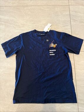 Dragon Ball Navy Graphic Pocket Tee